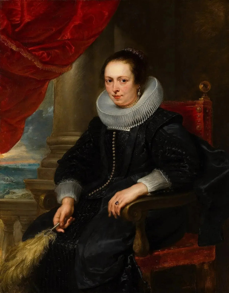 Frauenporträt, vielleicht Clara Fourment - Peter Paul Rubens