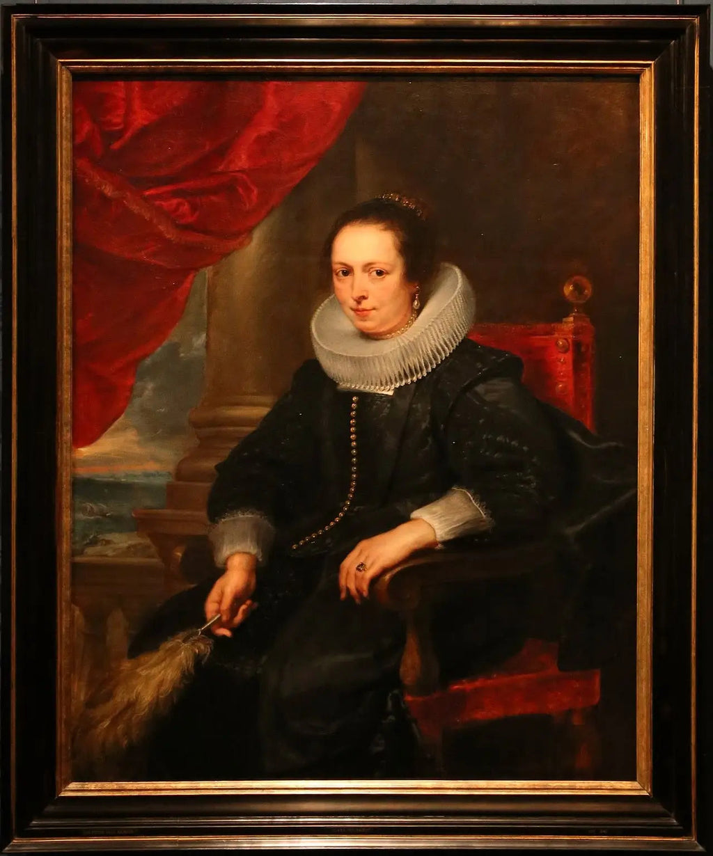 Portrait de femme, peut-être Clara Fourment - Peter Paul Rubens image 2 reproduction d’œuvre d’art à l’huile