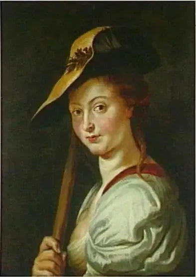 Frauenporträt, vielleicht Suzanna Fourment (1599-1628), 1612-1615 - Peter Paul Rubens