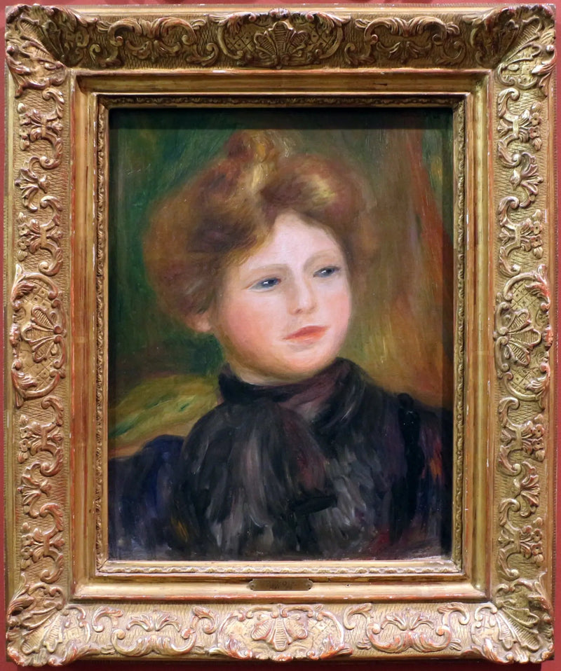 Frauenporträt - Pierre-Auguste Renoir