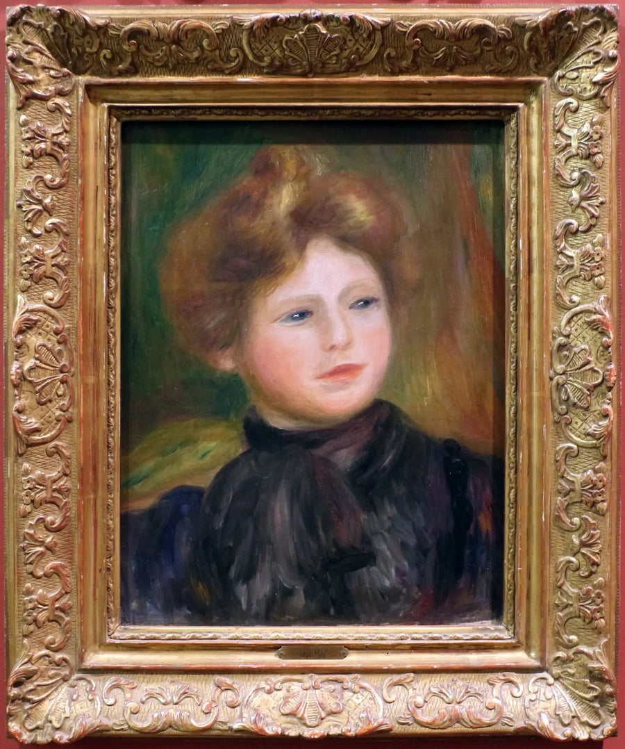 Frauenporträt - Pierre-Auguste Renoir