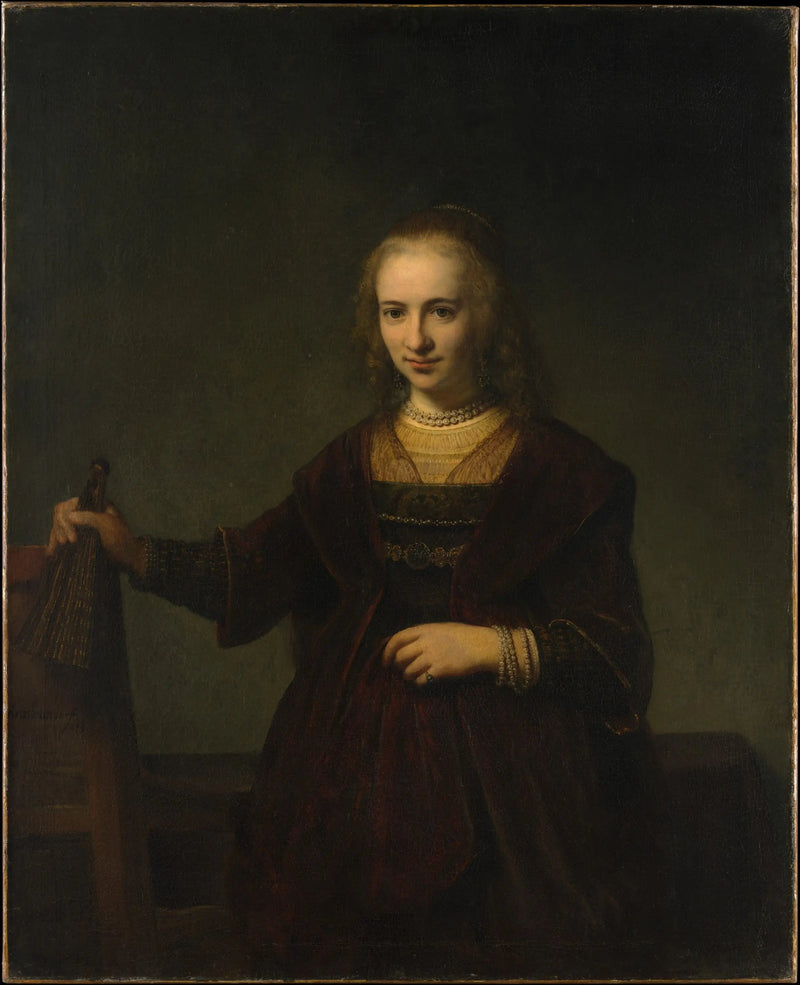 Frauenporträt - Rembrandt
