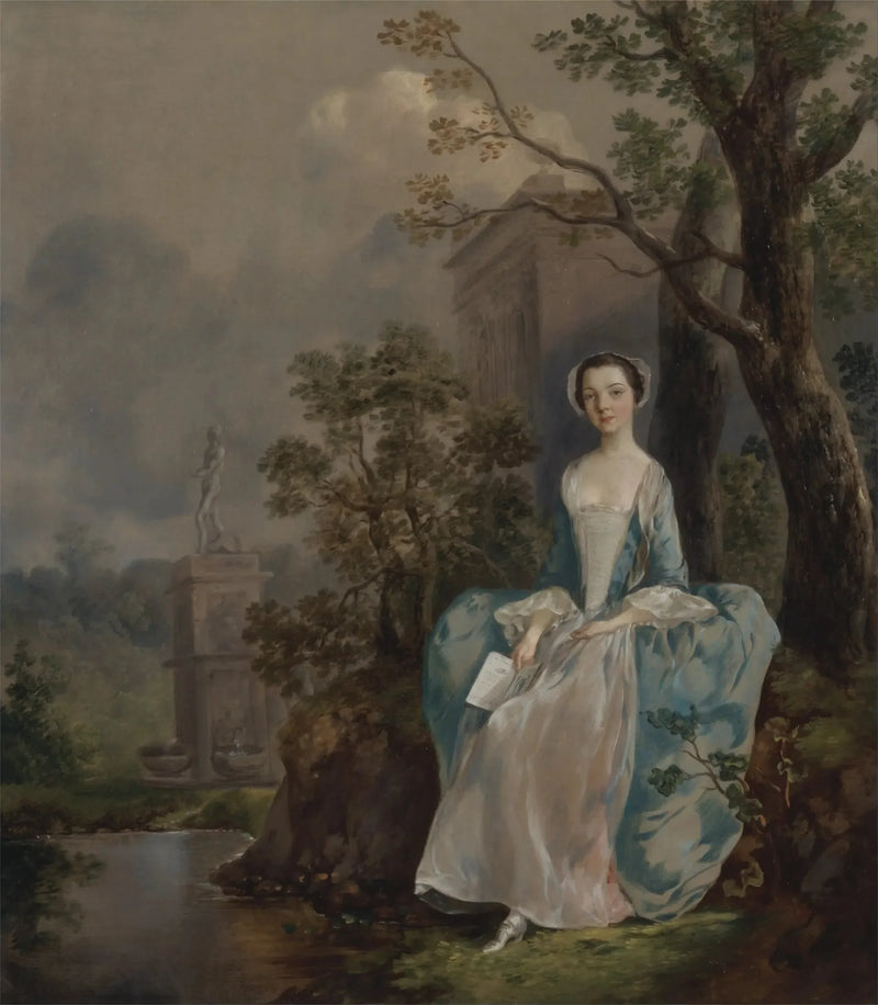 Frauenporträt - Thomas Gainsborough
