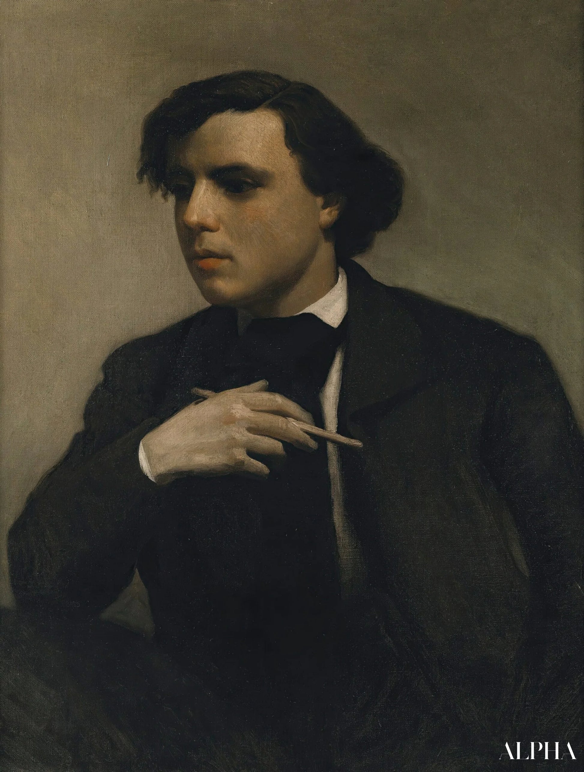 Portrait De Ferdinand Chaigneau - William Bouguereau Reproductions de tableaux à la peinture à l’huile