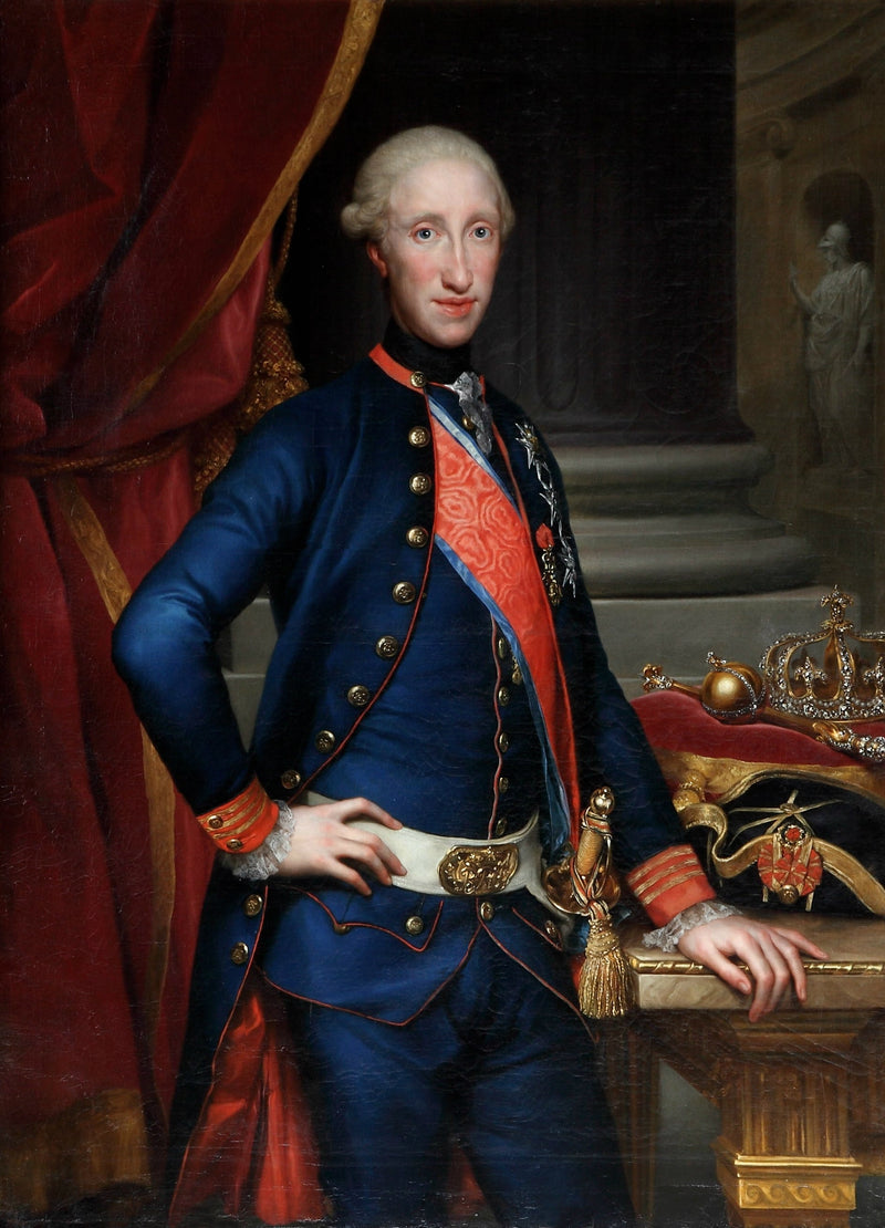 Portrait von Ferdinand I. von Neapel und Sizilien (1751-1825) - Anton Raphael Mengs