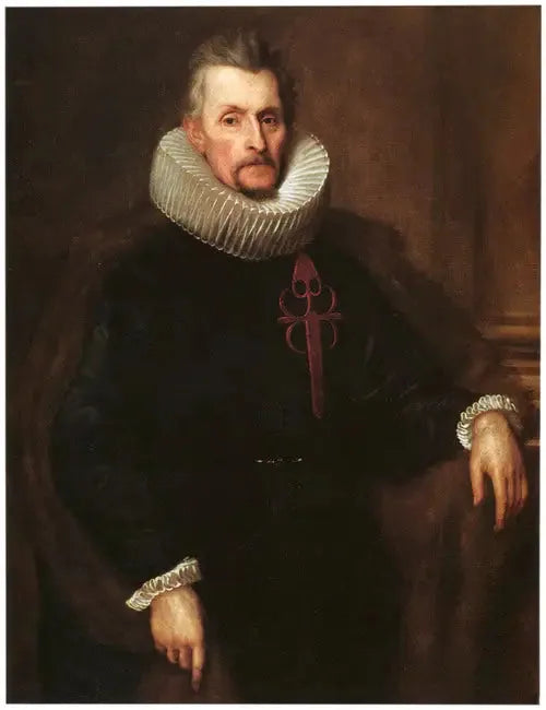 Portrait von Ferdinand van Boisschot, Seigneur de Saventhem (1560-1649), im Ritter des Santiago-Ordens