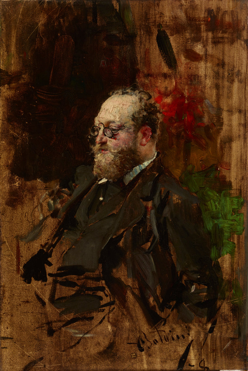 Portrait von Ferdynand Bryndza (1837-1891) - Giovanni Boldini