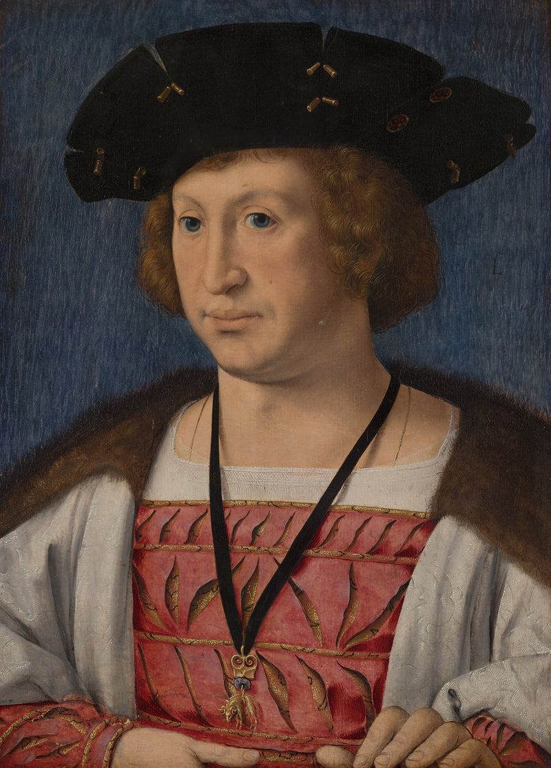 Porträt von Floris van Egmond (1469-1539), Graf von Buren und Leerdam - Jan Gossaert