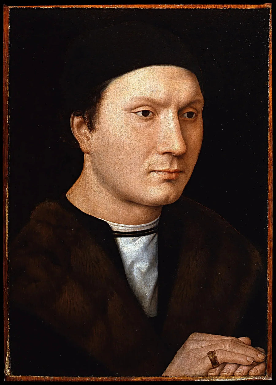 Porträt von Folco Portinari - Hans Memling