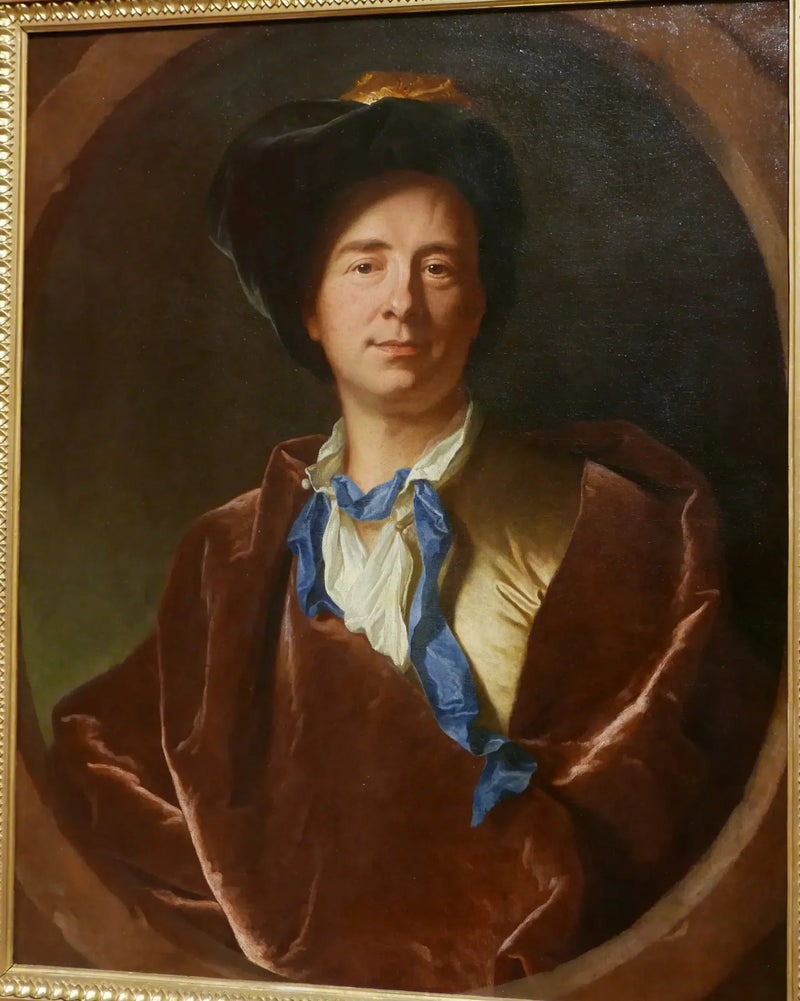 Porträt von Fontenelle (1657-1757) - Hyacinthe Rigaud