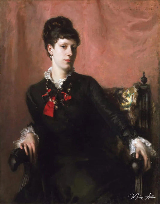 Portrait de Frances Sherborne Ridley Watts - John Singer Sargent - Reproductions de tableaux et peintures haut de gamme