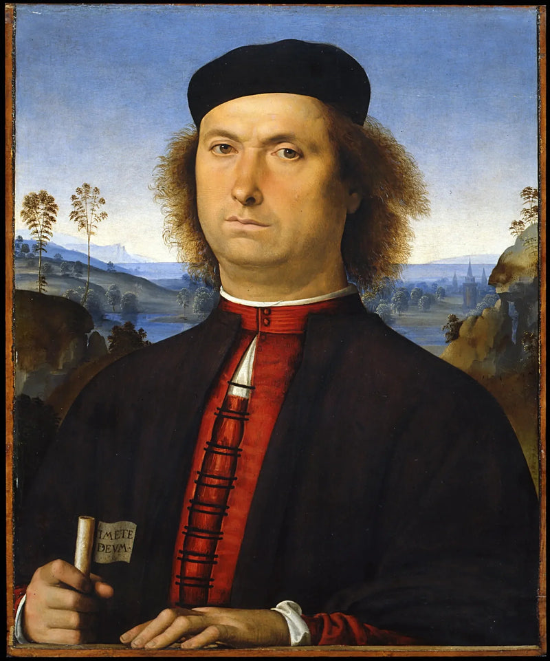 Porträt von Francesco delle Operare - Pietro Perugino