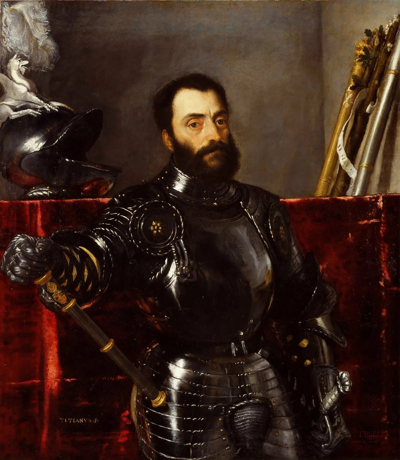 Portrait von Francesco Maria della Rovere - Titian
