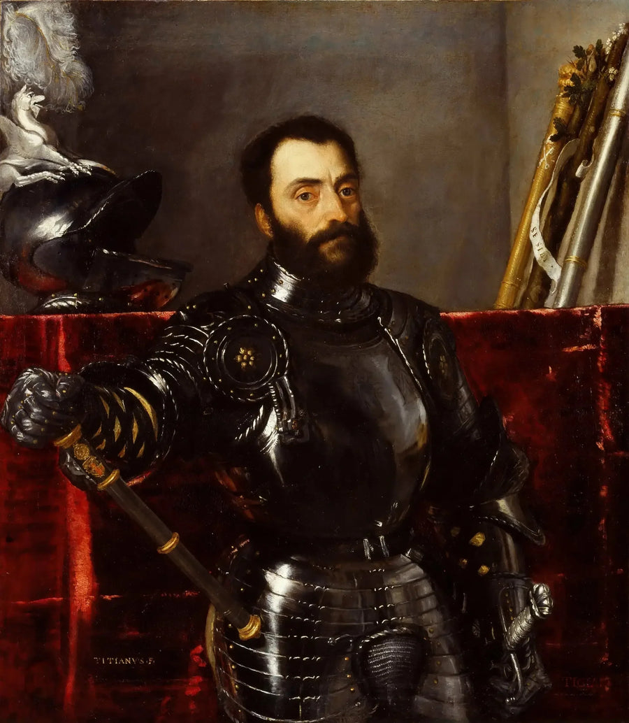 Portrait von Francesco Maria della Rovere - Titian