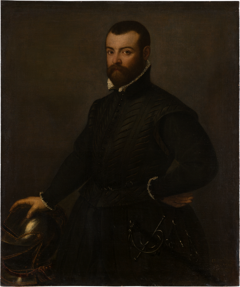 Porträt von Francesco Titio - Giovanni Battista Moroni