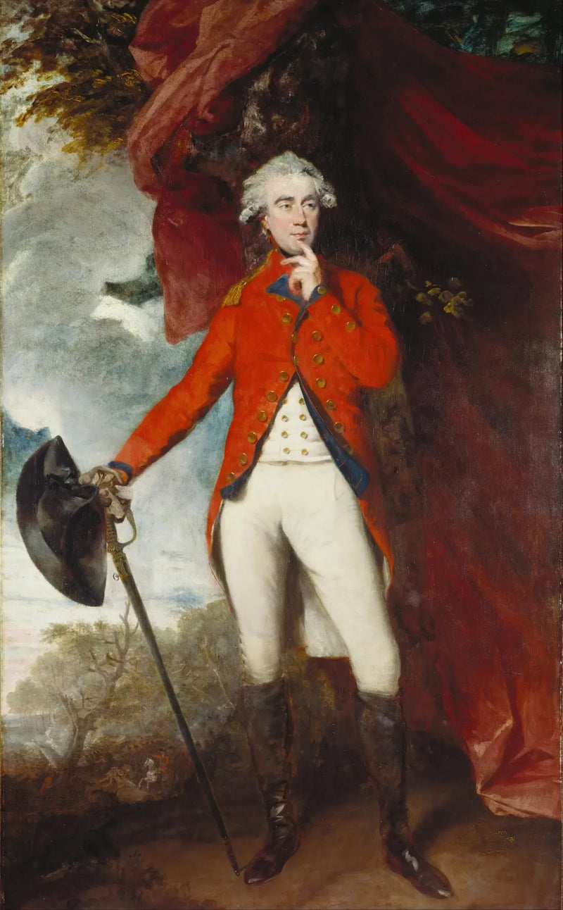 Portrait von Francis Rawdon-Hastings Lord Moira - Joshua Reynolds