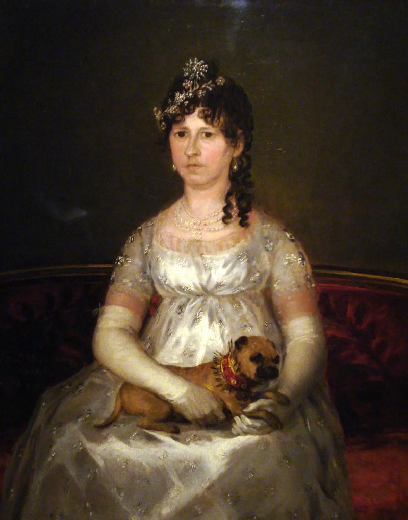 Porträt von Francisca Vicenta Chollet und Caballero - Francisco de Goya
