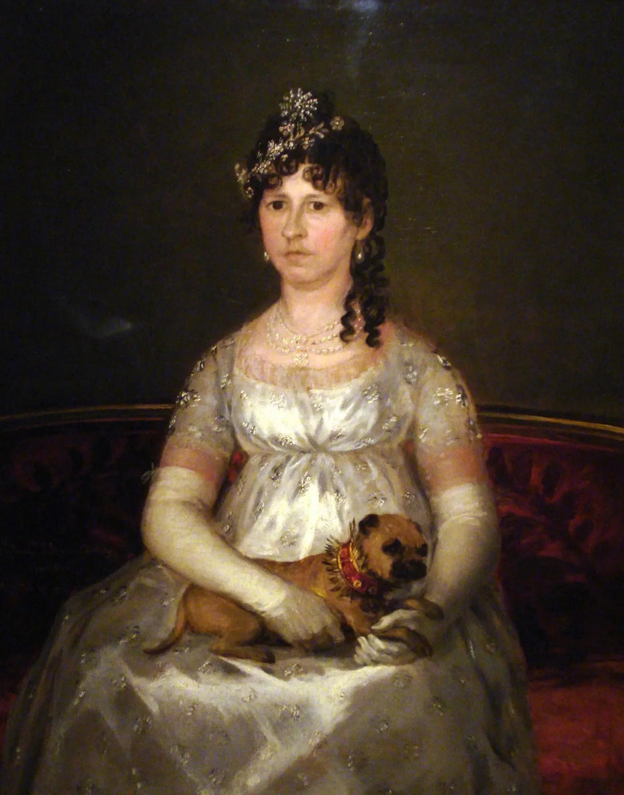 Porträt von Francisca Vicenta Chollet und Caballero - Francisco de Goya
