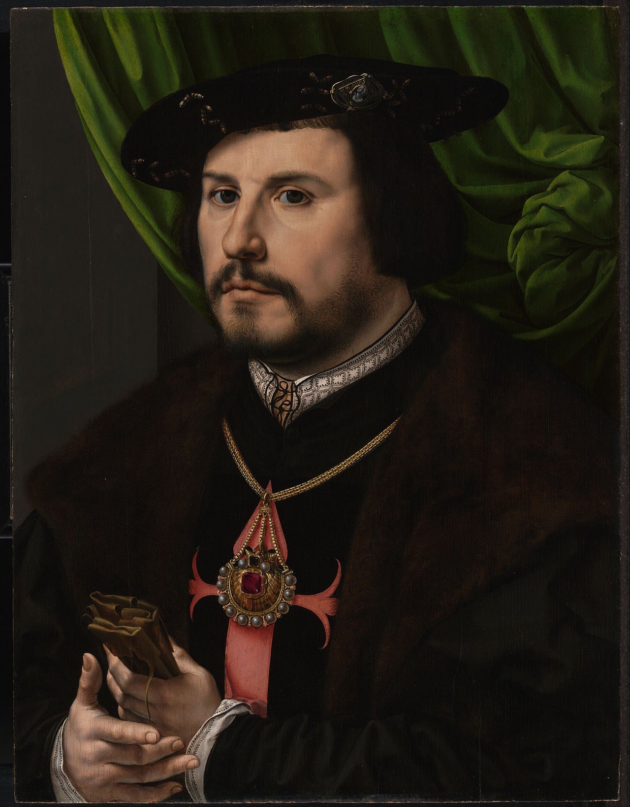 Portrait de Francisco de los Cobos et Molina - Jan Gossaert - Alpha Reproduction