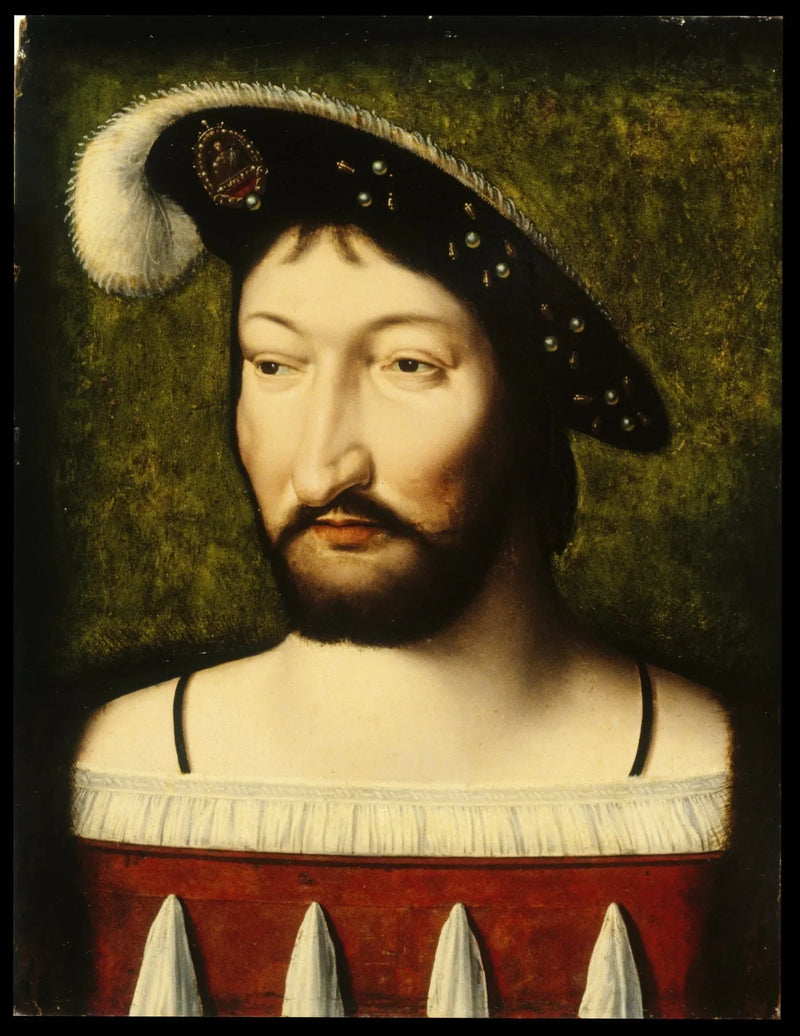 Porträt von Franz I., König von Frankreich - Joos van Cleve
