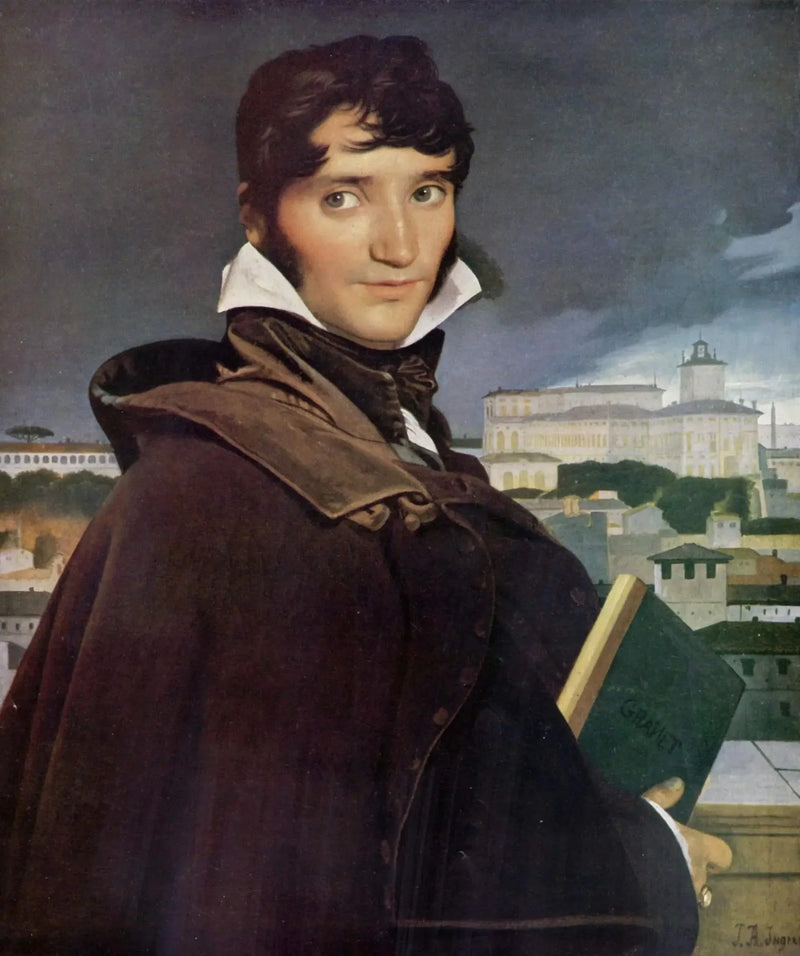 Porträt von François-Marius Granet - Jean-Auguste-Dominique Ingres