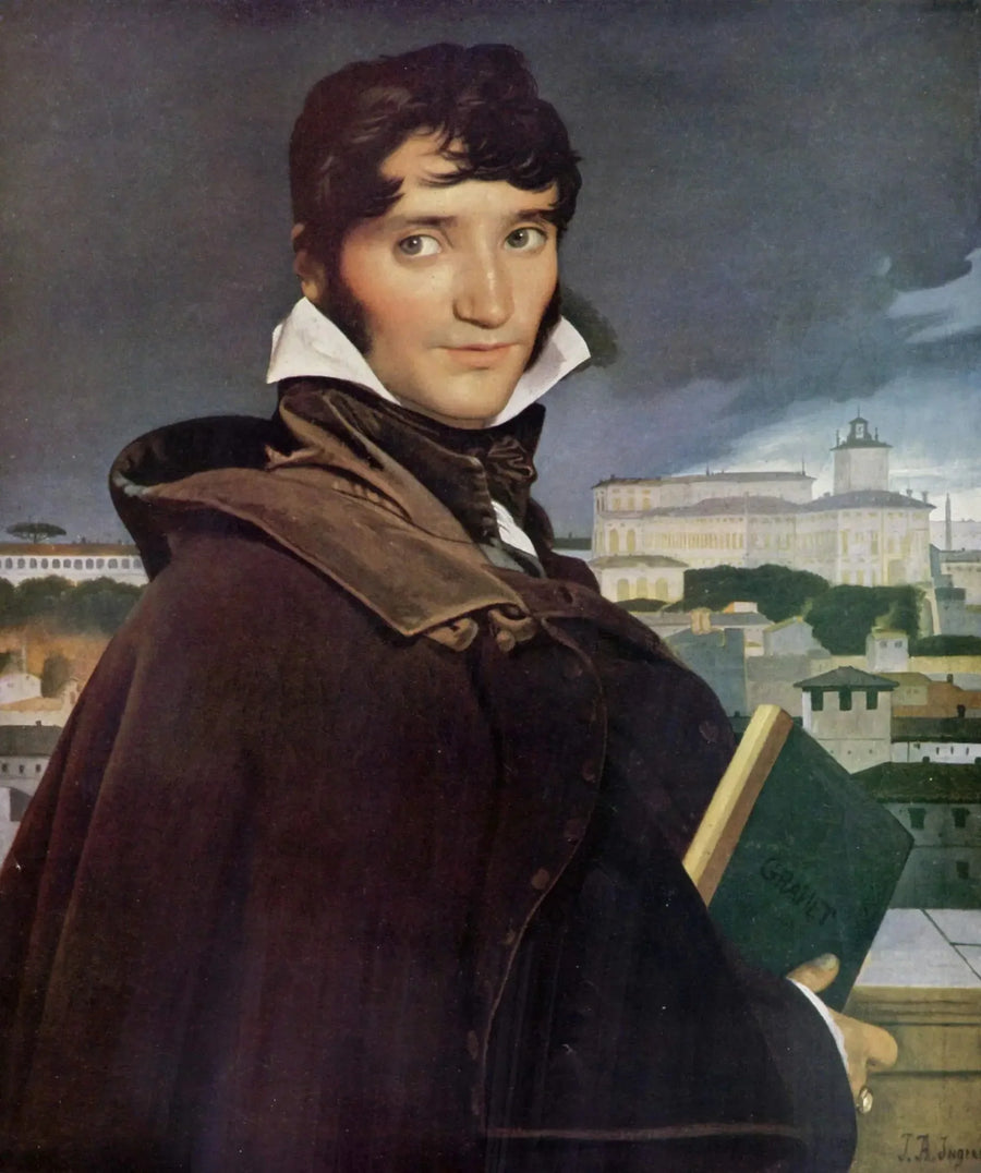 Porträt von François-Marius Granet - Jean-Auguste-Dominique Ingres