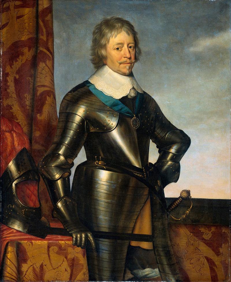 Porträt von Friedrich-Henri (1584 - 1647), Fürst von Oranien - Gerrit van Honthorst