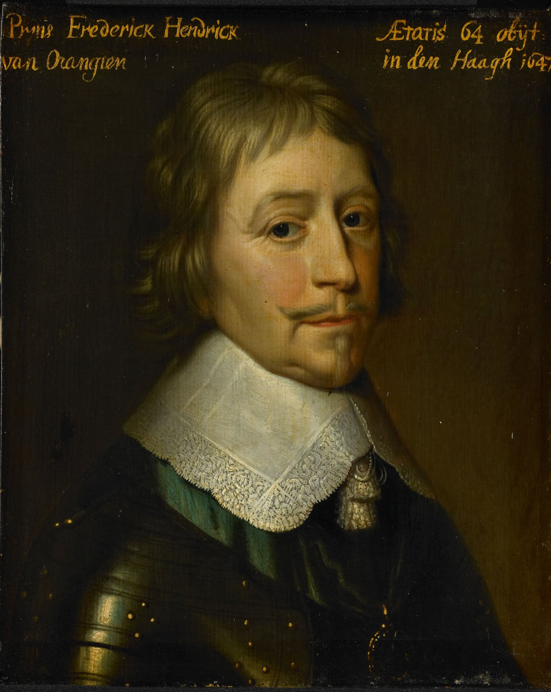 Porträt von Friedrich Heinrich (1584-1647), Fürst von Oranien - Gerrit van Honthorst