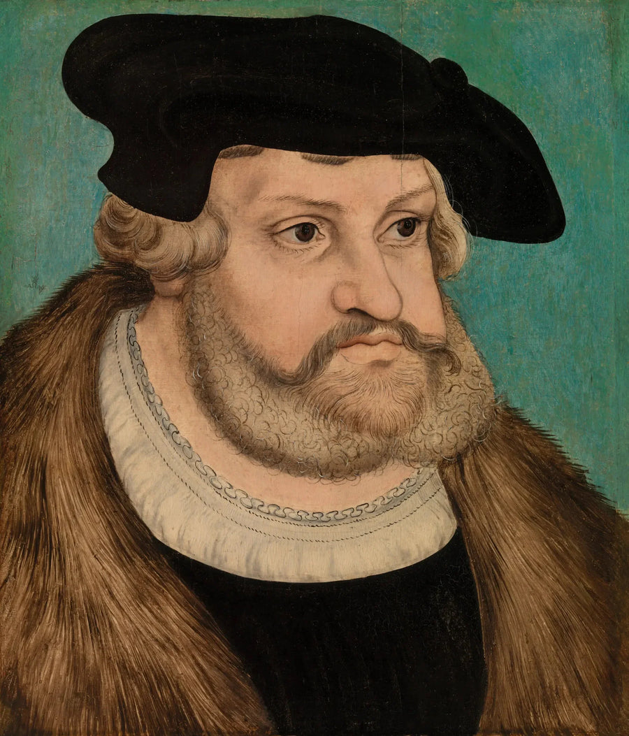 Porträt von Friedrich dem Weisen, Herzog von Sachsen - Lucas Cranach der Ältere