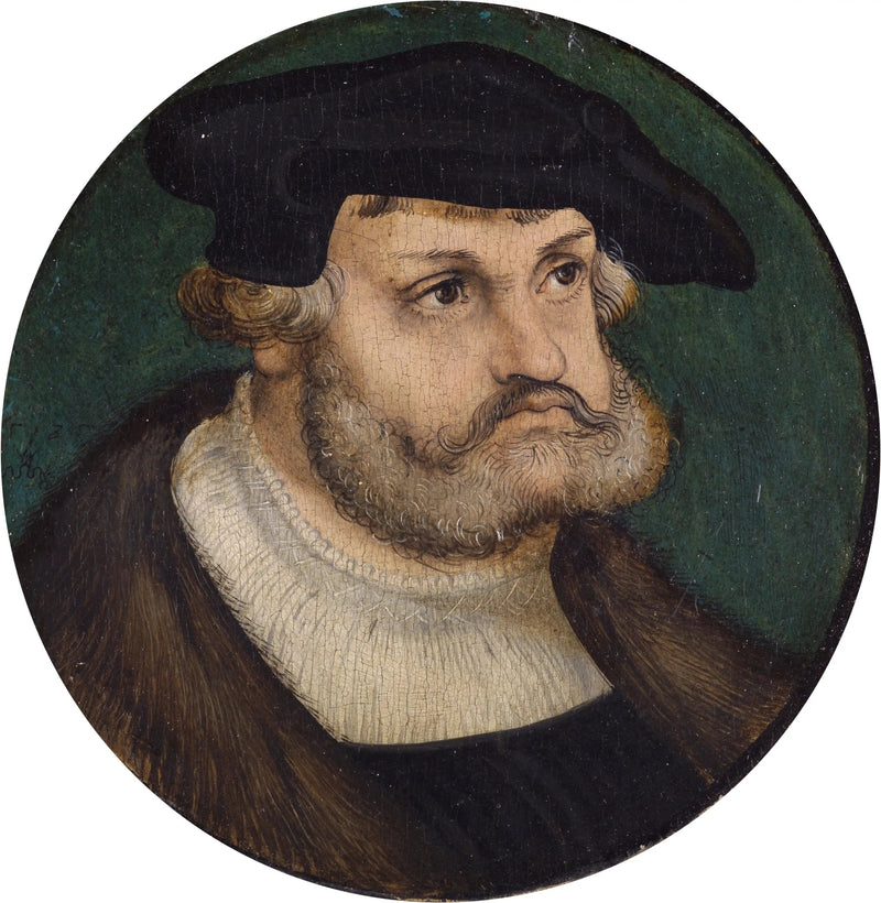 Porträt von Friedrich dem Weisen, Kurfürst von Sachsen - Lucas Cranach der Ältere