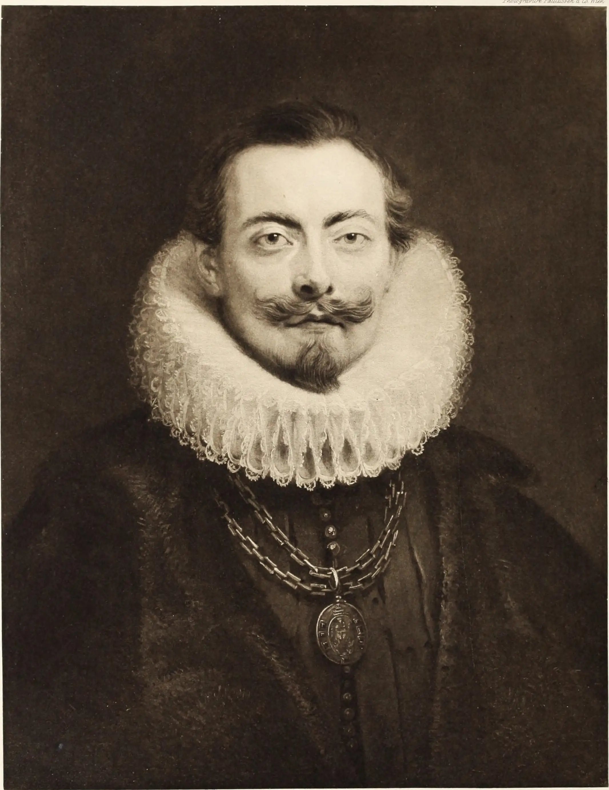 Portrait de Frédéric Marselaer - Antoine van Dyck image 1 copie de tableau peinte à la main