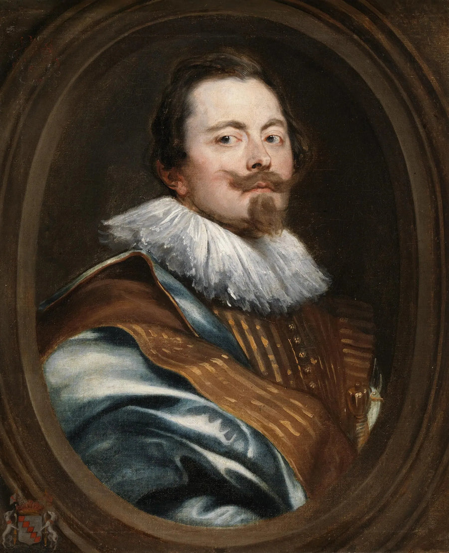 Portrait von Frederick Marselaer, Diplomat - Antoine van Dyck