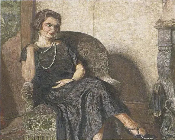 Portrait von Fridette Faton - Édouard Vuillard