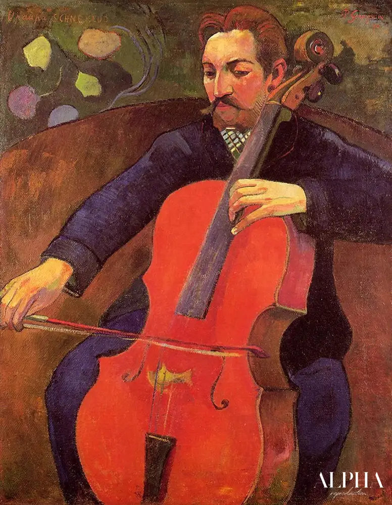 Portrait de Fritz Scheklud - Paul Gauguin - Reproductions de tableaux et peintures haut de gamme