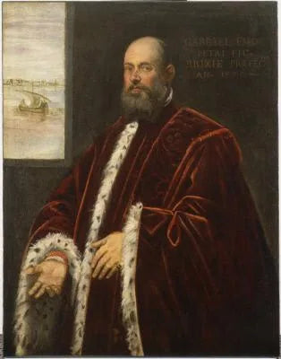 Porträt von Gabriele di Pietro Emo, Staatsanwalt von San Marco - Jacopo Tintoretto