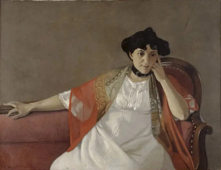 Portrait von Gabrielle Vallotton - Félix Vallotton