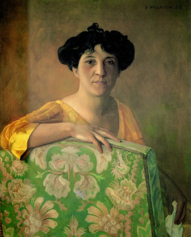 Portrait von Gabrielle Vallotton - Félix Vallotton