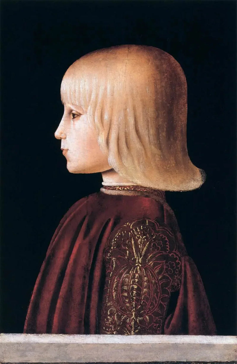 Porträt eines Jungen - Piero della Francesca