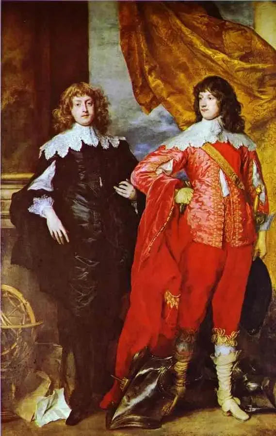 Portrait von George Digby, 2. Earl of Bristol und William Russell, 1. Duke of Bedford