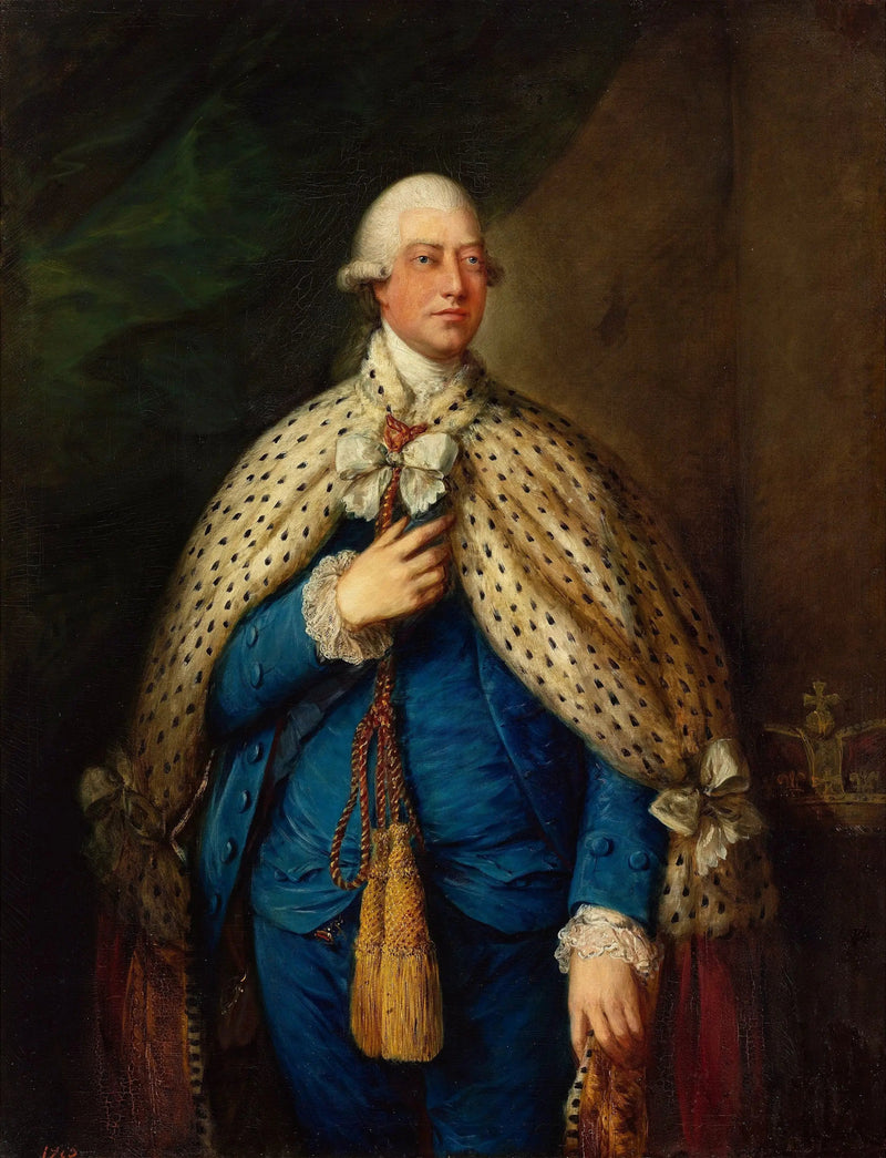 Porträt von George III. aus dem Vereinigten Königreich in parlamentarischer Robe - Thomas Gainsborough