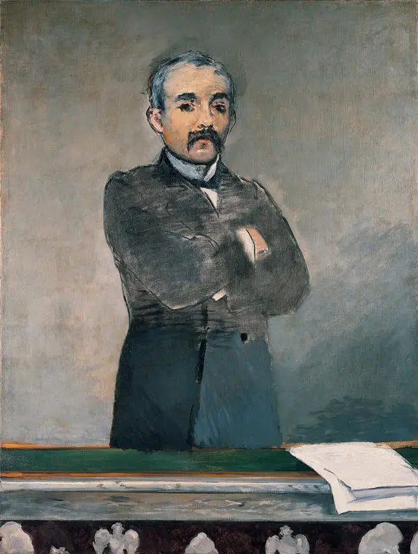 Porträt von Georges Clémenceau - Édouard Manet