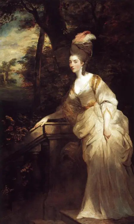Portrait de Georgiana, Herzogin von Devonshire - Joshua Reynolds