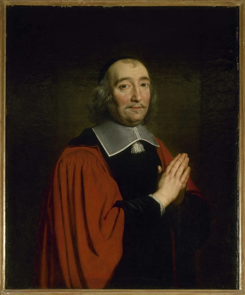 Porträt von Germain Piètre, Staatsanwalt der Stadt Paris (1641-1654) - Philippe de Champaigne