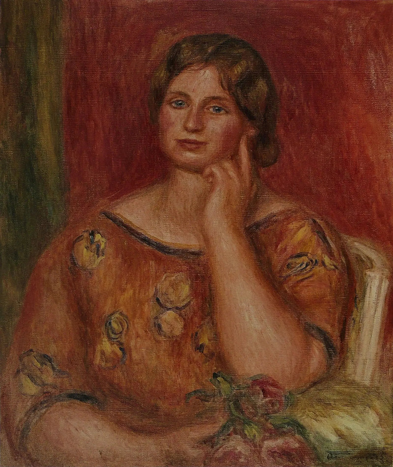 Porträt von Gertrude Osthaus - Pierre-Auguste Renoir