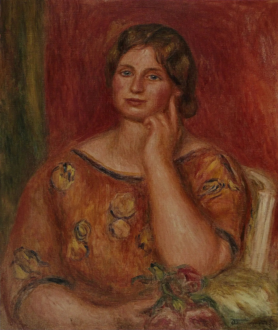 Porträt von Gertrude Osthaus - Pierre-Auguste Renoir