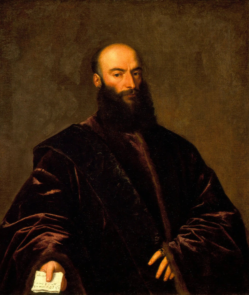 Portrait von Giacomo di Andrea Dolfin - Titian