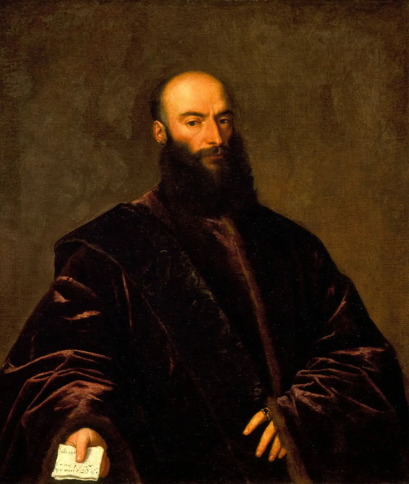 Portrait von Giacomo di Andrea Dolfin - Titian