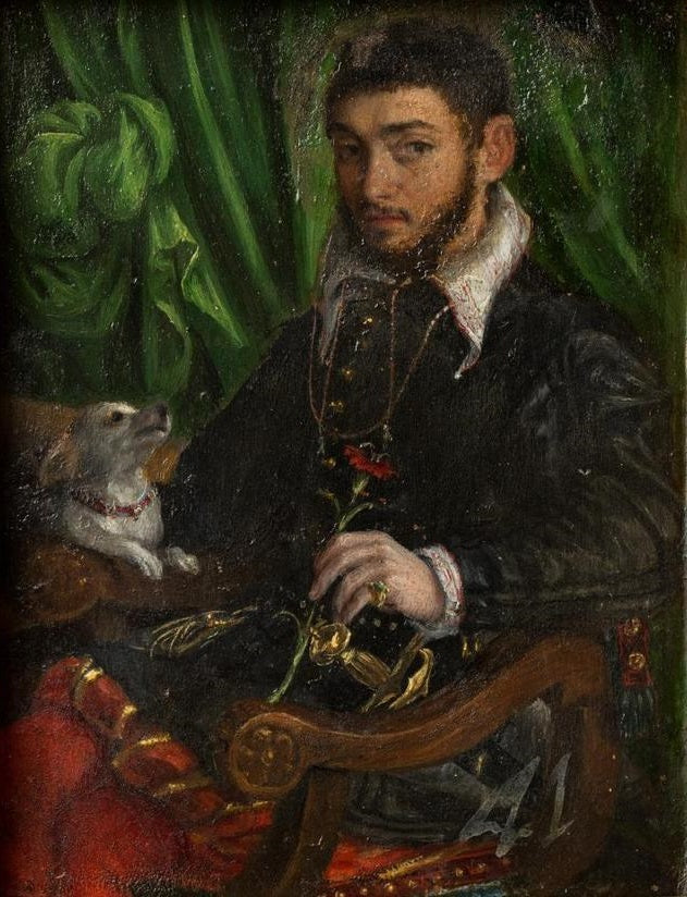 Portrait de Gian Paolo Zappi - Lavinia Fontana image 1 tableau peint à l’huile sur toile
