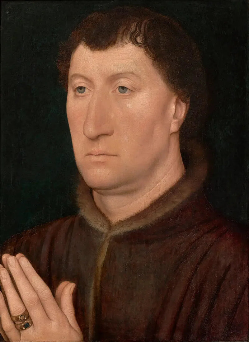 Porträt von Gilles Joye - Hans Memling