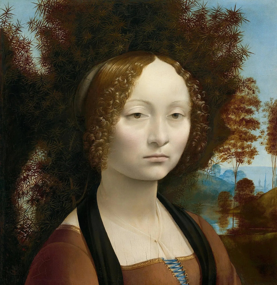 Porträt von Ginevra de' Benci - Leonardo da Vinci